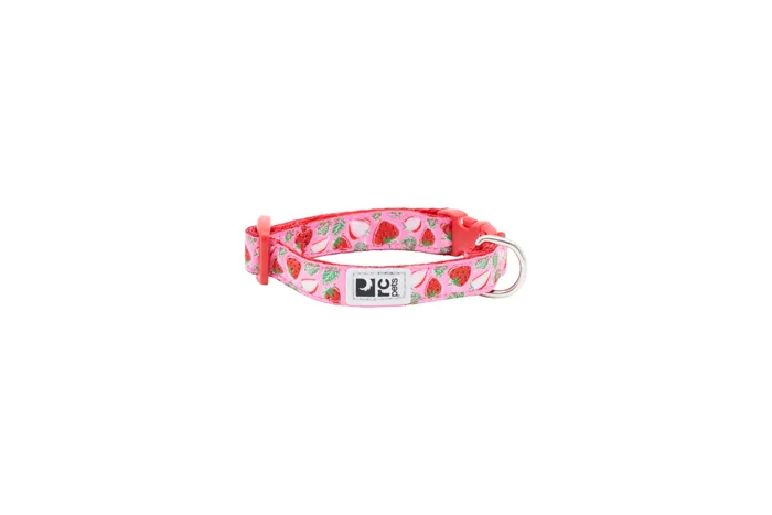 RC | Petite Clip Collar XS 1/2" Strawberries