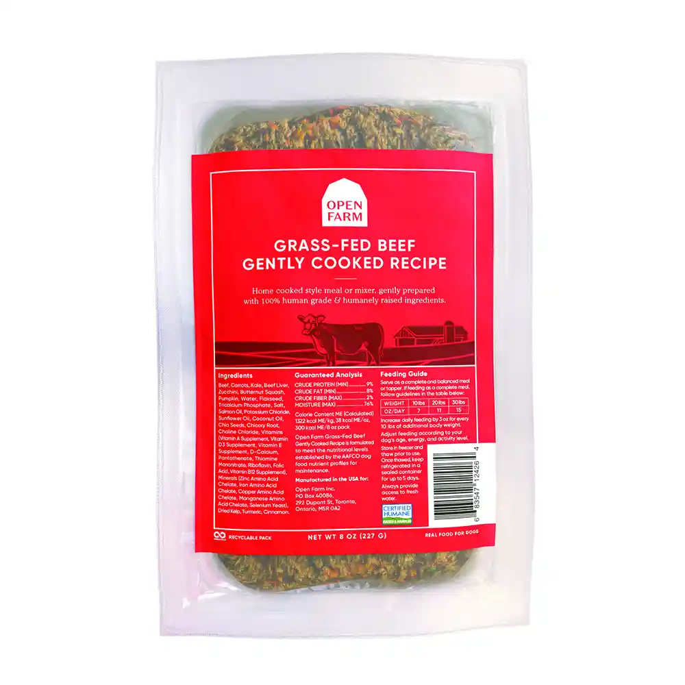 OF | Dog - Gently Cooked Beef 8-oz