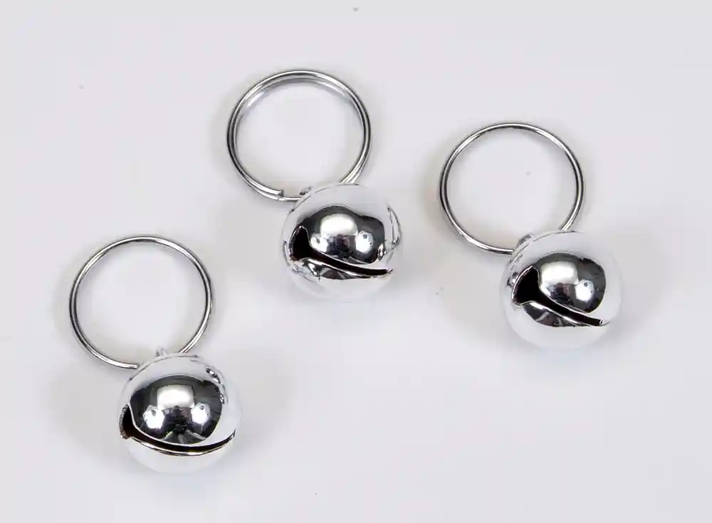 Coastal | Lil Pals Bells Silver 3pk