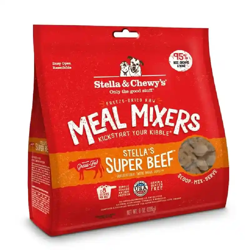 S&C | Dog - FD Super Beef Meal Mixers 8-oz