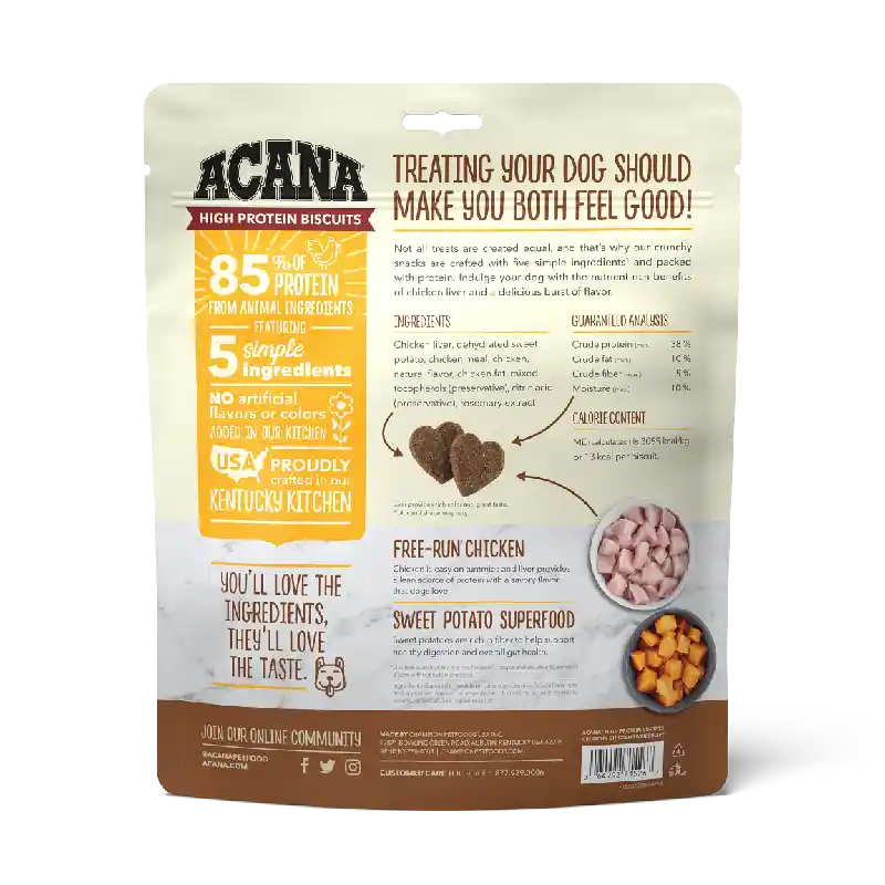 Acana | Crunchy Biscuits Chicken Liver Small (DNO)