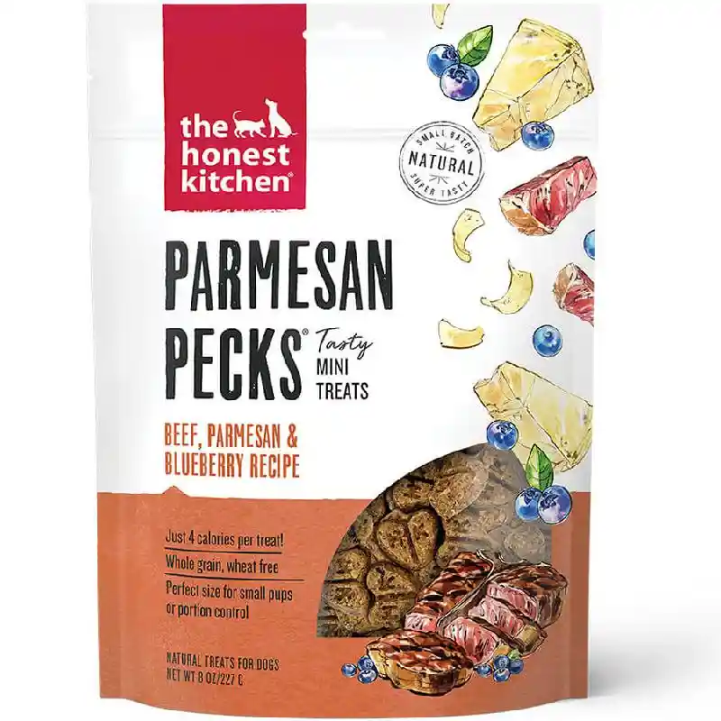 HK | Dog - Parmesan Pecks Beef Parm&Blueberry 8-oz