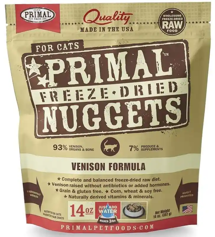 Primal | Cat - FD Nuggets Venison 14-oz