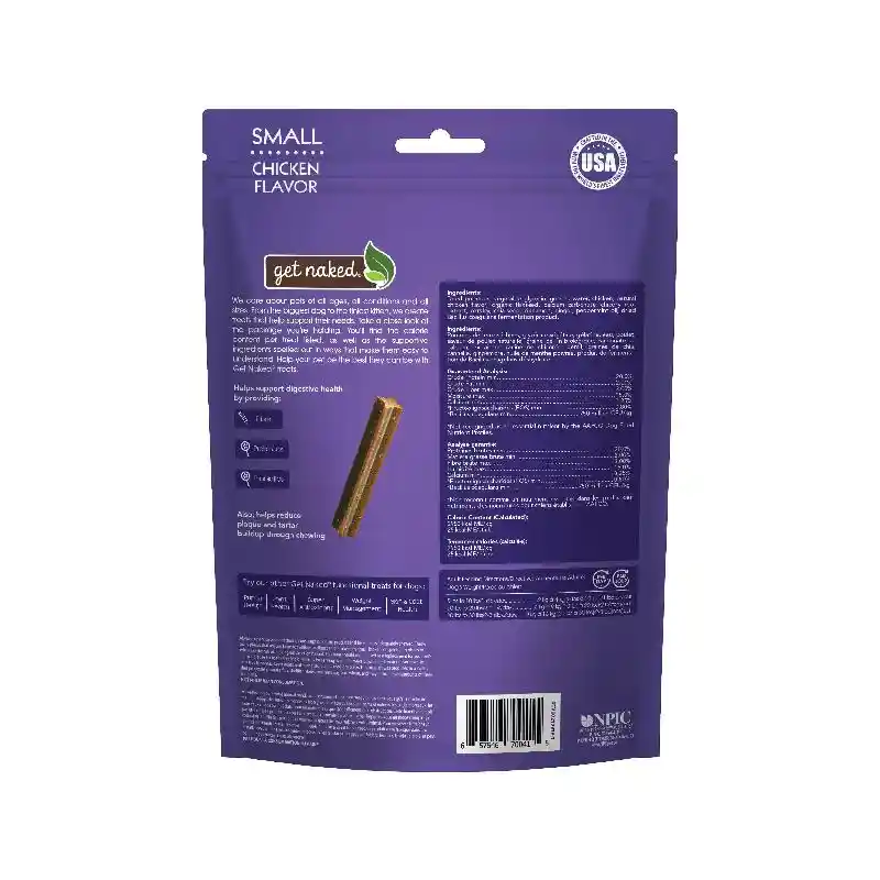 Get Naked | Digestive Health Dental Sticks Large