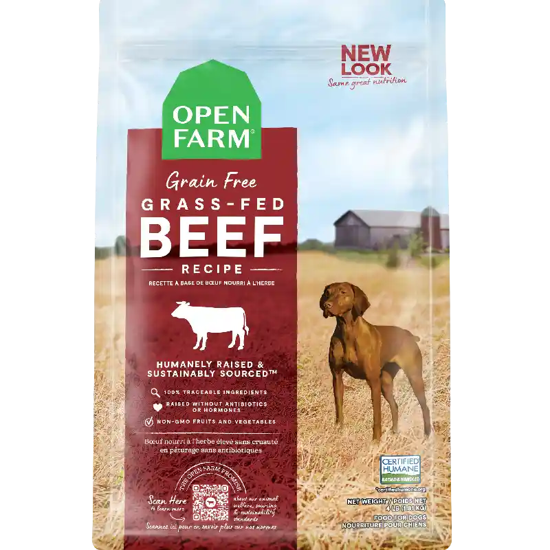 OF | Dog - GF Grass Fed Beef 4-lb