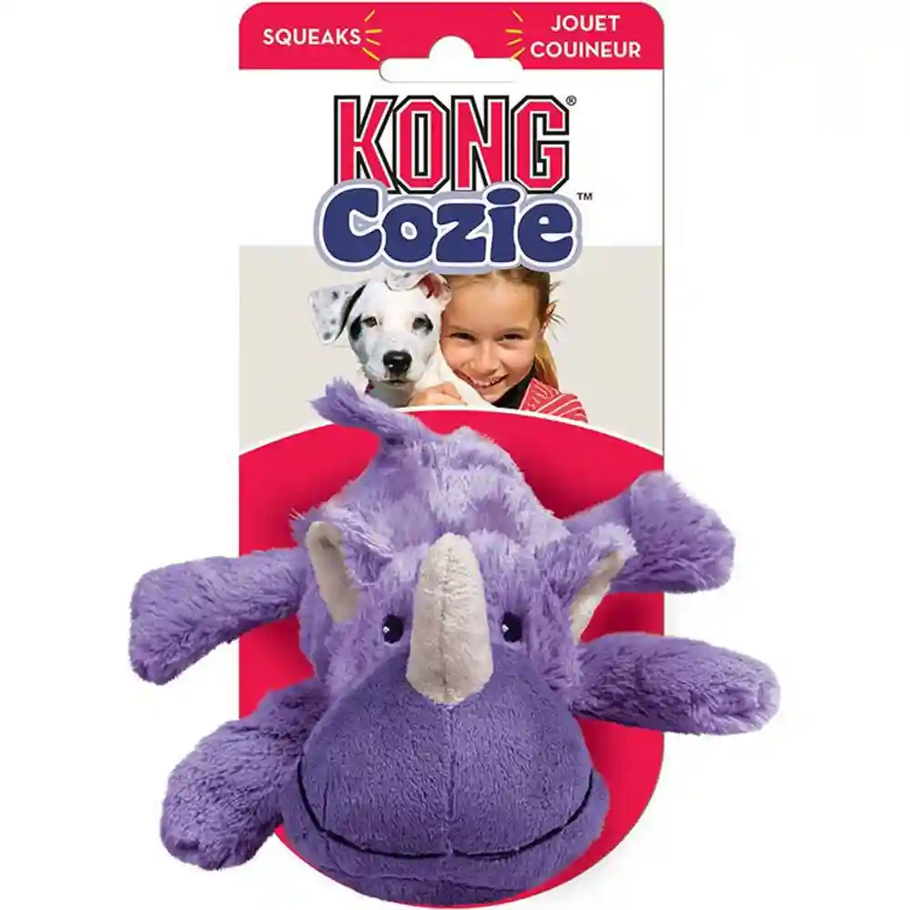 KONG | Cozie Rosie Rhino Medium