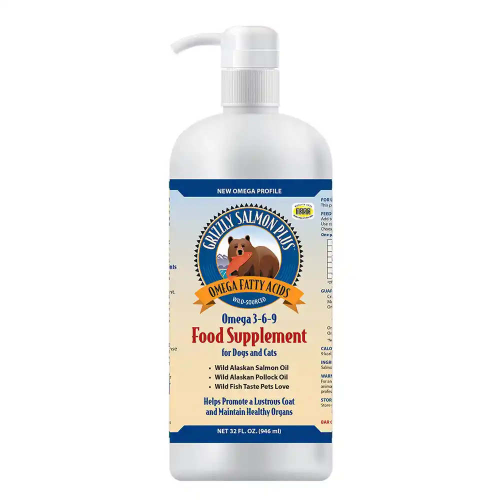 GRIZZLY | Salmon Oil Plus 32-oz