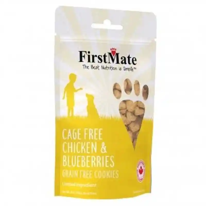 FirstMate | Dog - Chkn & Blueber GF Cookies 8-oz
