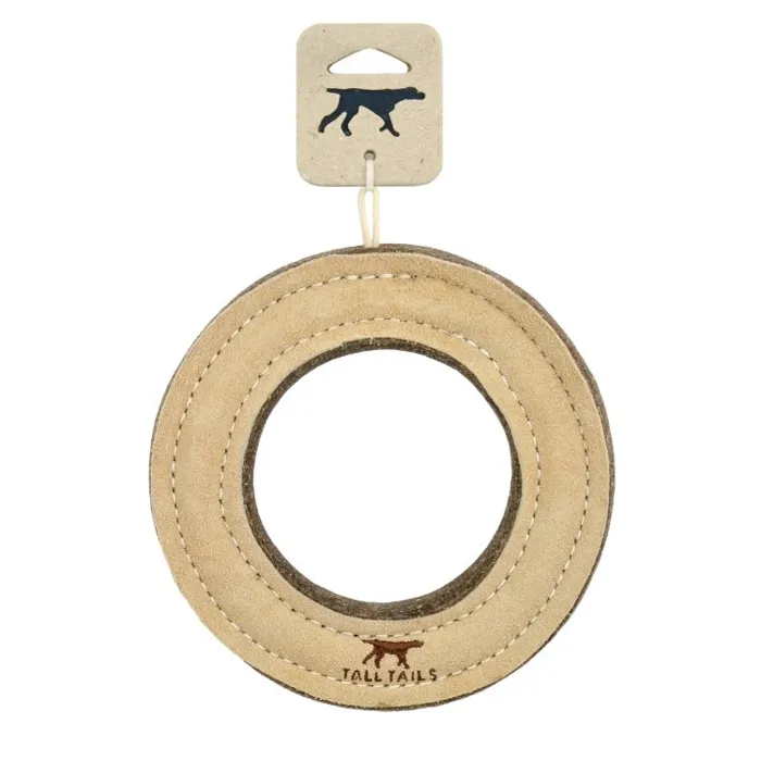 Tall Tails | Nat Leather Ring 7"