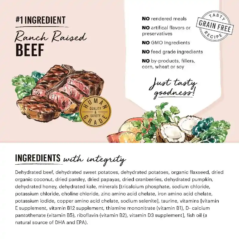 HK | Dog - Dehydrated Beef 2-lb