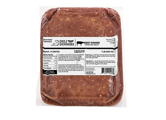 RDBK | Dog - Deli Bf Dinner for Dog 1-lb