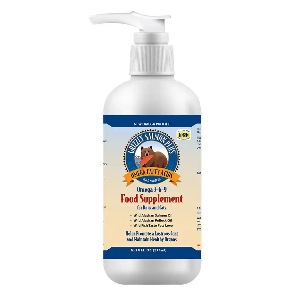 GRIZZLY | Salmon Oil Plus 8-oz