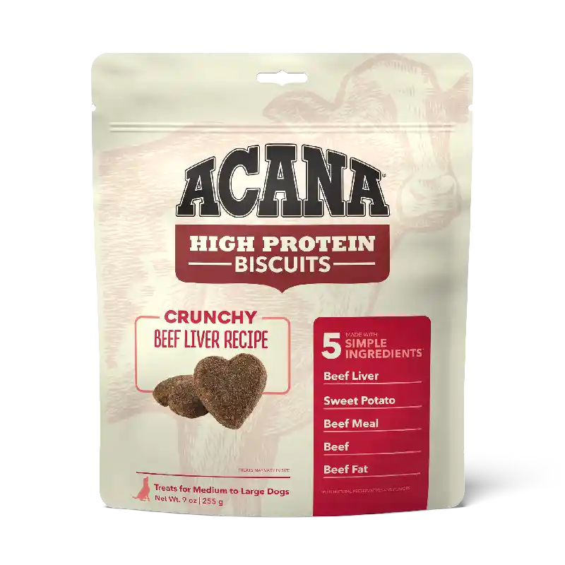 Acana | Crunchy Biscuits Beef Liver Large (DNO)