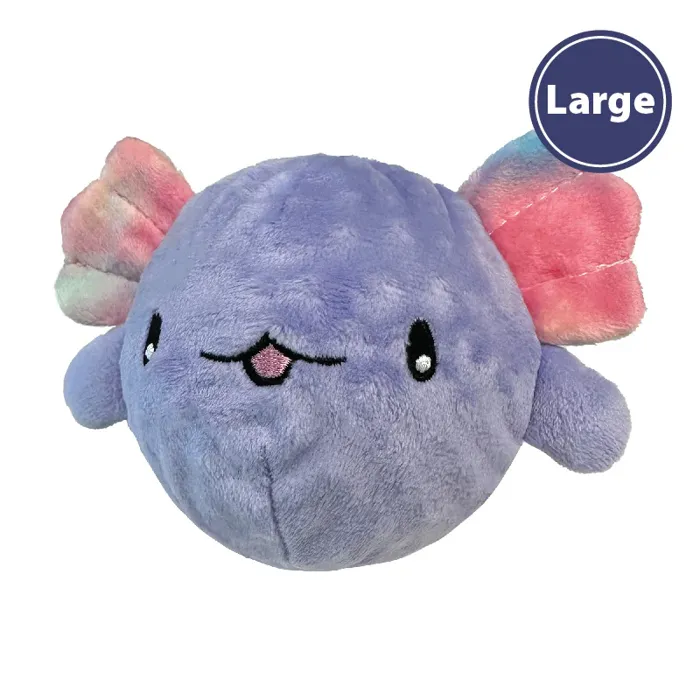 Messy Mutts | Fuz Wuzzy - Spiker - Axolotl, Purple