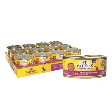 Wellness | Cat - Pate Chicken & Lobster 24/5.5-oz