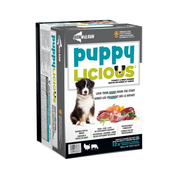 Iron Will | Puppylicious Trky & Bf 12-lb