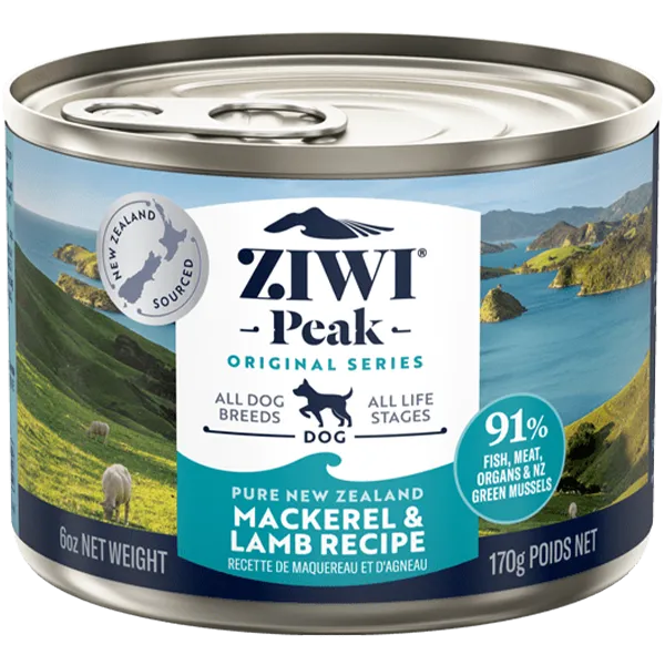 Ziwi | Dog - Mackerel Lamb 12/6-oz