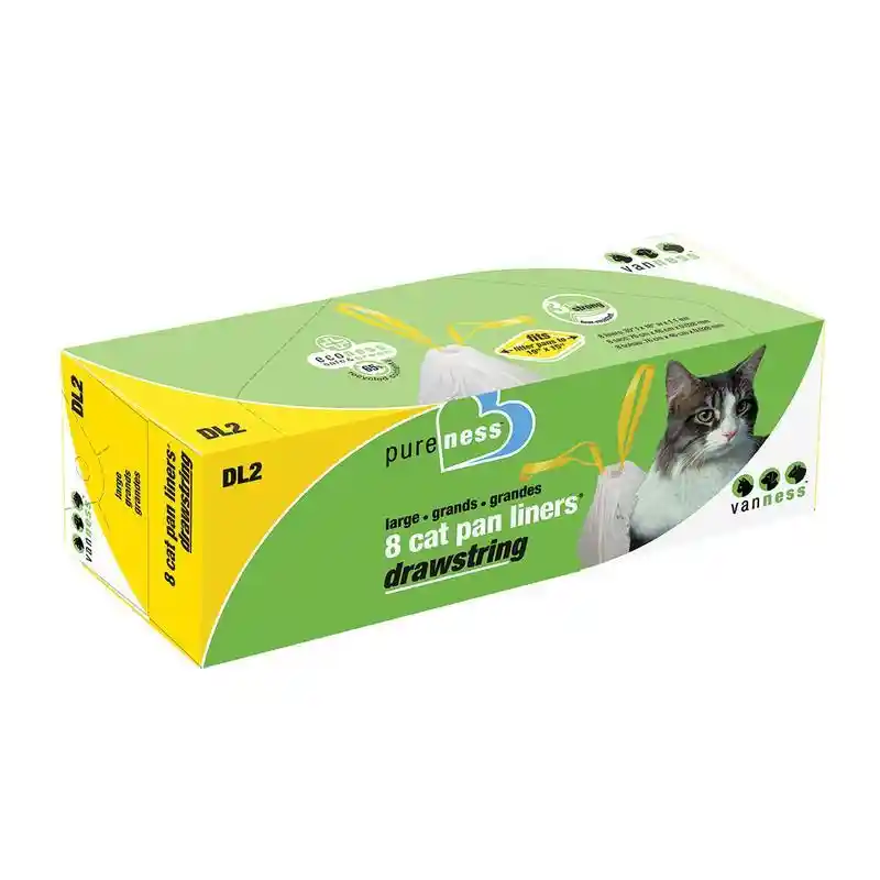 Van Ness | Drawstring Pan Liner Large 8pk (DNO)