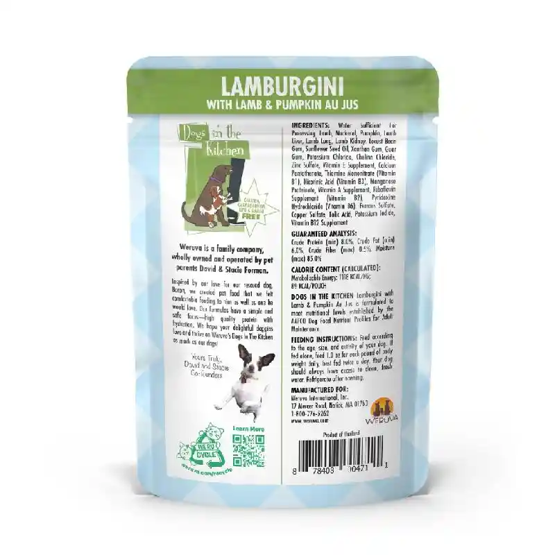 DITK | Dog - Lamburgini 12/2.8-oz Pouch