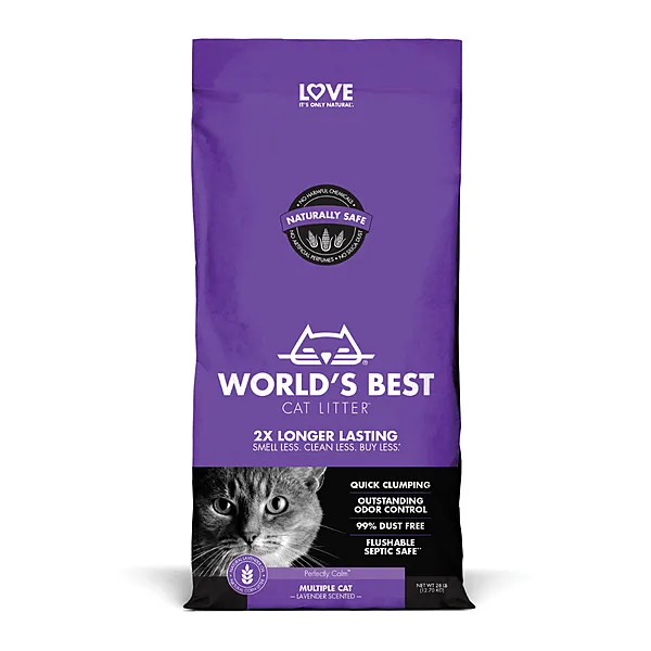 World's Best | Lavender Scented Clumping 12.7kg