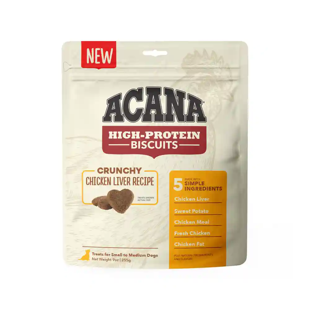 Acana | Crunchy Biscuits Chicken Liver Small (DNO)
