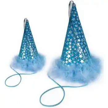 Charming Pet | Party Hat - Small Blue