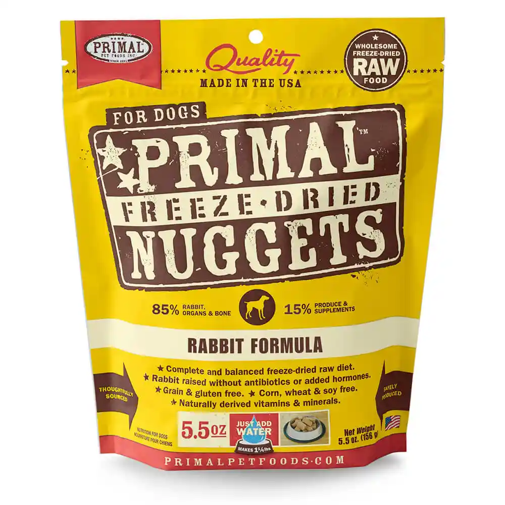 Primal | Dog - FD Nuggets Rabbit 5.5-oz