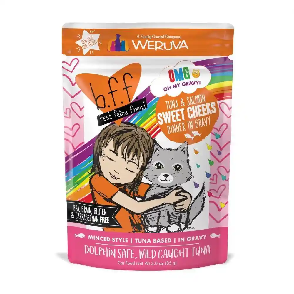 BFF | Cat - OMG Sweet Cheeks 12/3-oz Pouch
