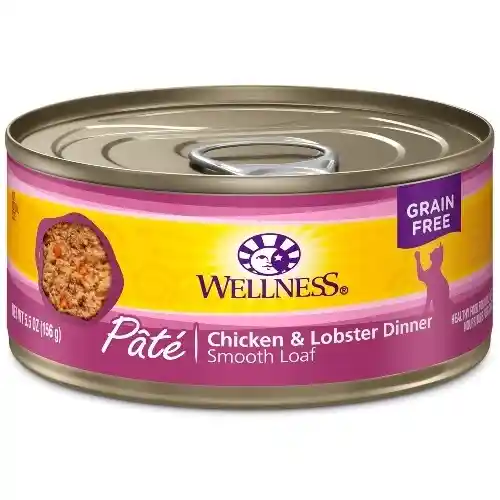 Wellness | Cat - Pate Chicken & Lobster 24/5.5-oz
