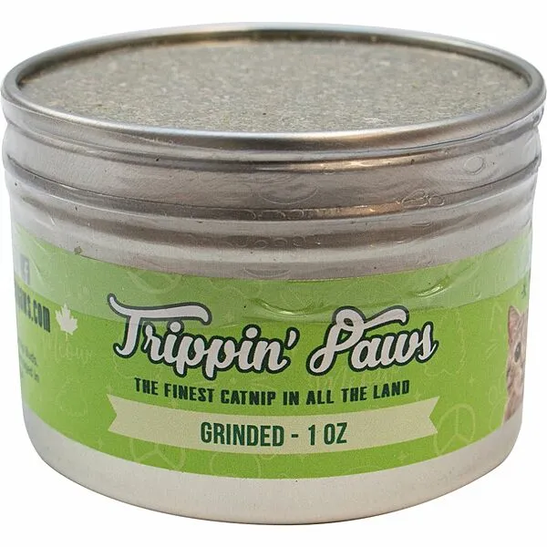 Trippin Paws | Grinded Tin 1-oz - Catnip