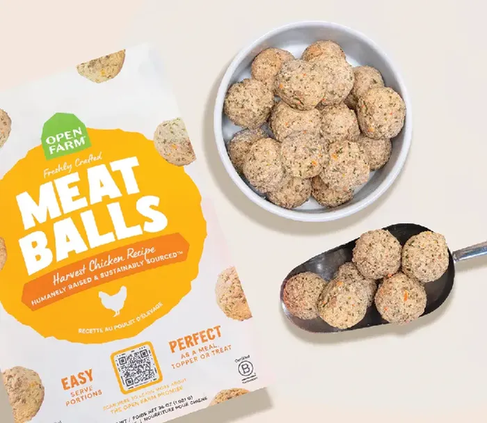 Open Farm | Frozen Meatballs Chicken 14oz
