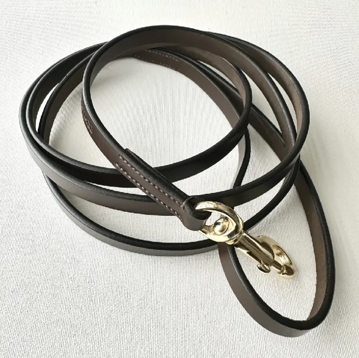 IV | Leather 3/4" Leash 6' Brown