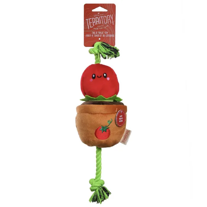 Tall Tails | Treat Tug Tomato 15"