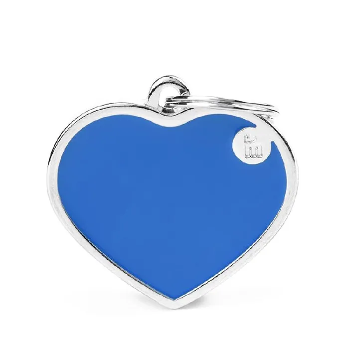 My Family | Basic Handmade Heart Blue L