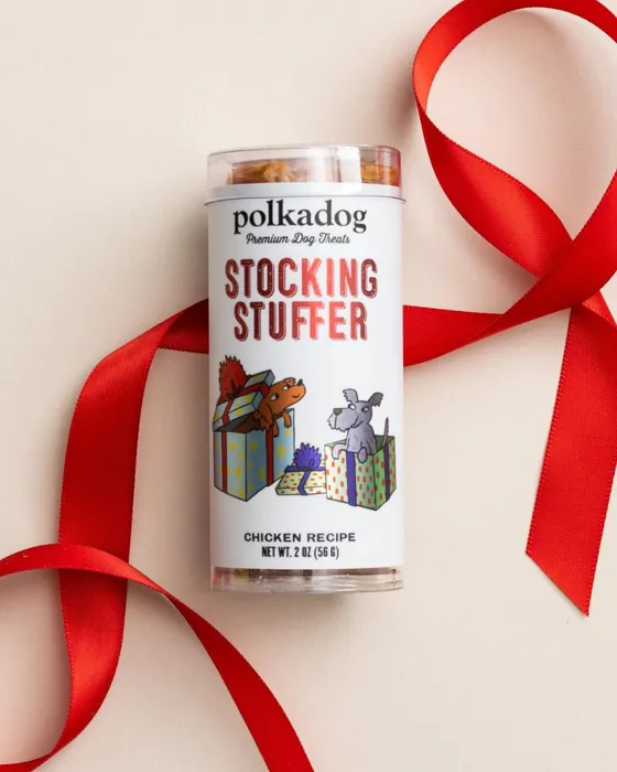 Polkadog Stocking Stuffer Chicken Recipe 2 oz tube with ribbon