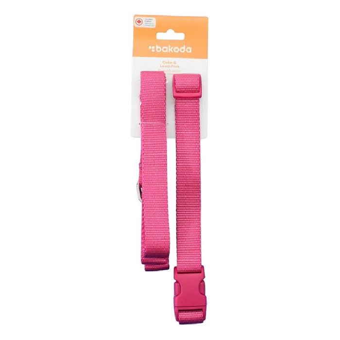 Bakoda | Collar & Leash Set L Mulberry