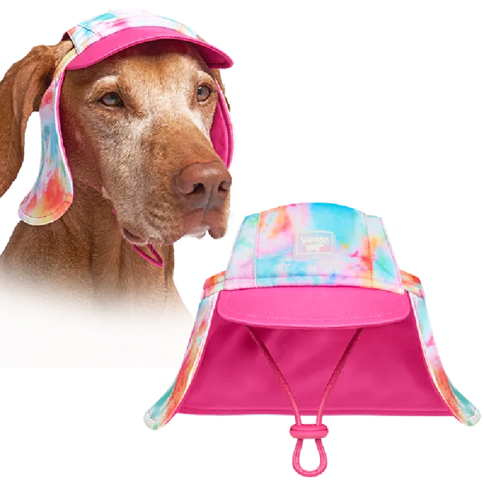 Canada Pooch | Sun Shield Hat Tie Dye XL