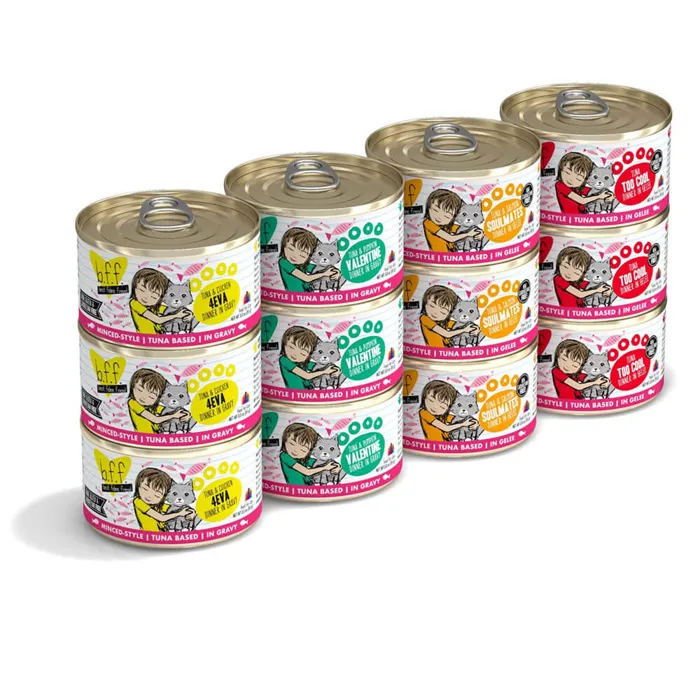 Weruva Cat Bff Gf Variety Pack Cans 3 Oz