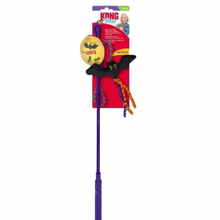 Kong | Cat Halloween Teaser Light Up Bat