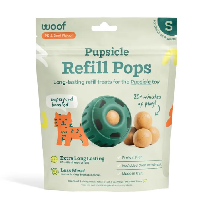 Woof | Pupsicle Pops Beef & PB Small