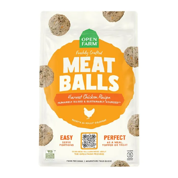 Open Farm | Frozen Meatballs Chicken 14oz