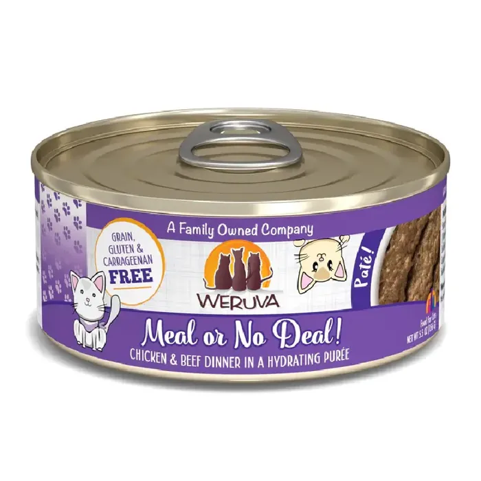 Weruva Can Chicken & Beef Meal Or No Deal! 5.5-oz