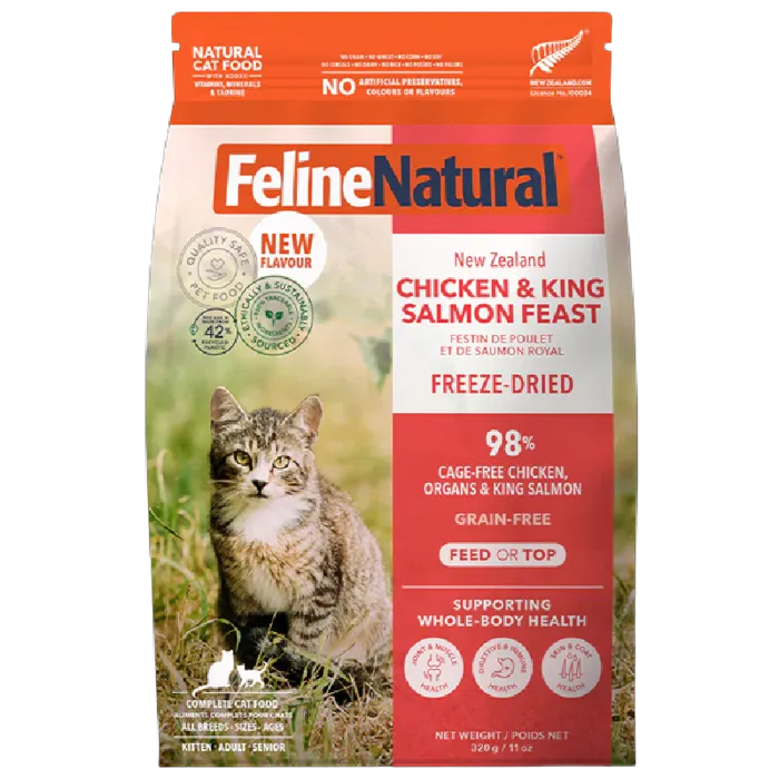 Feline Natural | Cat FD Chicken Salmon GF 11oz