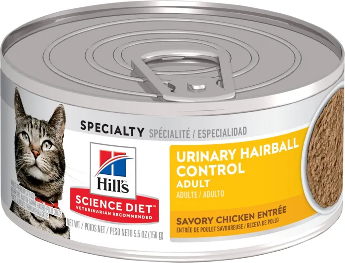 Adlt Urinary Hairball Control Chkn Entree 5.5-oz