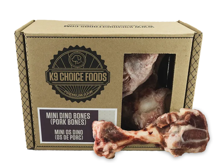 K9 Choice | Mini Dino Bones Dog Treats 3pk