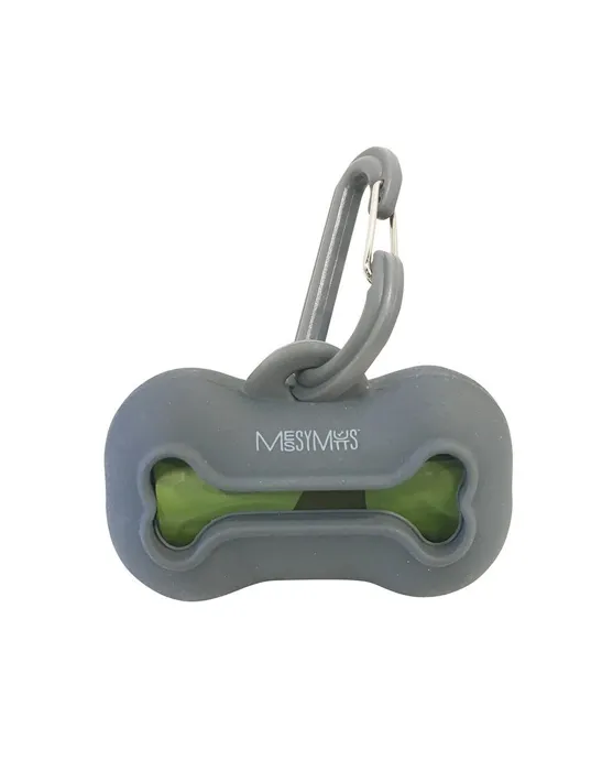 Messy Mutts | Waste Bag Holder Grey