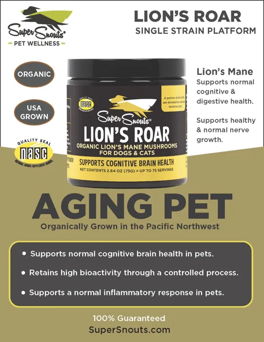 Super Snouts | Lions Roar Mushrooms 75g