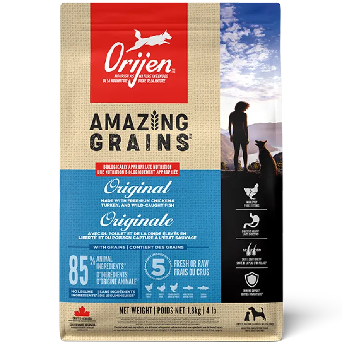 Orijen | Dog - Amazing Grains Original 1.8kg