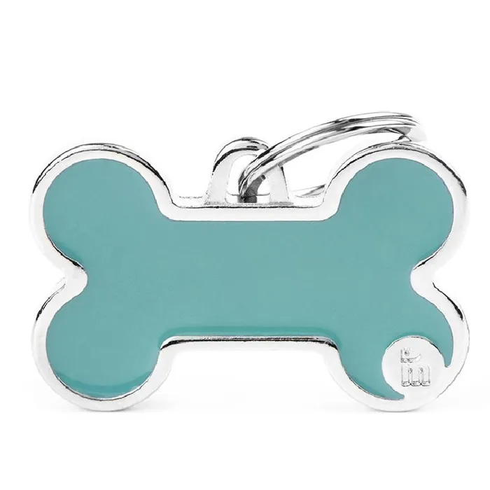 Handmade Bone - Light Blue Large