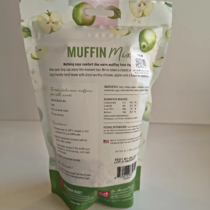 HK | Treat Muffin Mix Chicken Apple Cinnamon 7.5oz